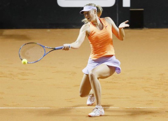 ¡Mejor que nunca! Así lució María Sharapova en su regreso oficial al tenis