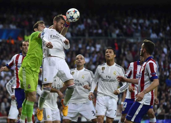 Real Madrid venció 1-0 al Atlético de Madrid por la Champions League