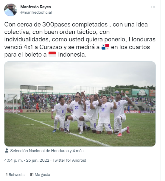Rendidos ante los cipotes: la reacción de los periodistas por el gran triunfo de Honduras y avanzar a cuartos del Premundial Sub-20