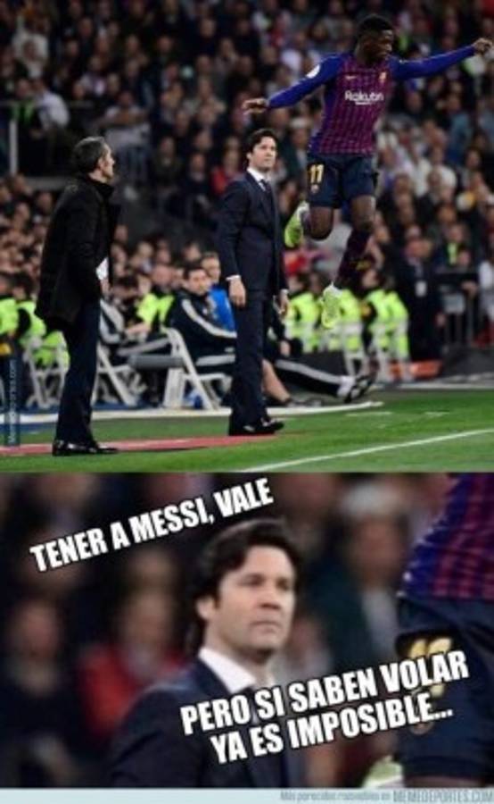 Los memes hacen pedazos al Real Madrid por otra derrota en el clásico ante Barcelona