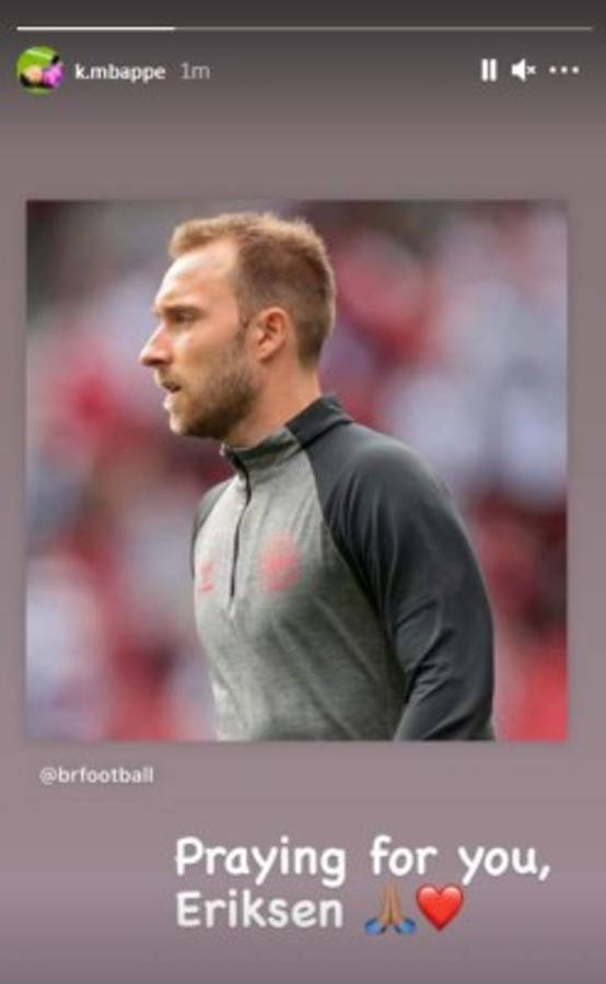 Los mensajes luego de que Eriksen cayera fulminado en pleno partido de la Euro: ¡No, por Dios!