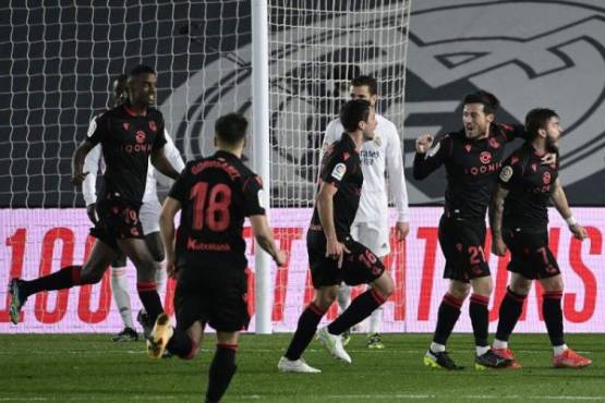 Portu abrió el marcador para la Real Sociedad en el estadio Alfredo Di Stéfano.