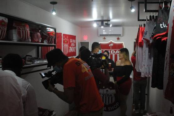 Interior de la tienda del Vida en La Ceiba. Foto cortesía
