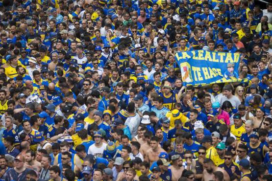Los aficioandso del Boca abarrotaran el Maracaná. Foto: AFP