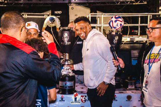 Carlos Pavón disfrutó del ambiente en la Delaware Super Cup 2023.