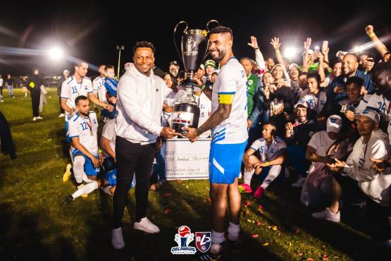 Catrachos/Marathón, campeón de la categoría Premier de la Delaware Super Cup.