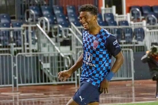 Douglas Martínez registra tres goles en 23 presentaciones con el Indy Eleven de la USL.