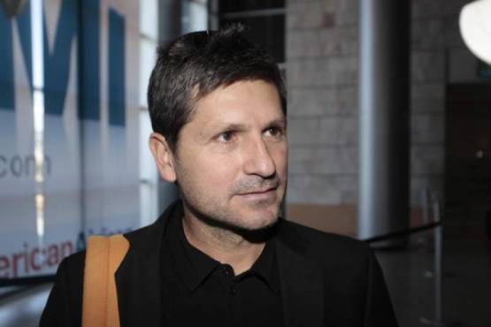 Alex Pineda Chacon ex jugador y gloria de Olimpia en su llegada al paÃ­s Foto Archivada Ronal Aceituno