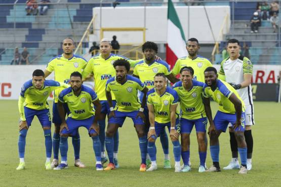 La alineación de los Potros en el encuentro de hoy.