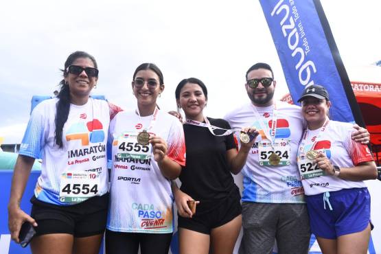 Un salvadoreño y una chapina conquistan la edición 48 de la Maratón La Prensa