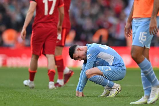 El City no pudo con el Liverpool en semifinales de la FA Cup de Inglaterra.