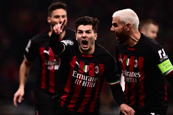 ¡Con gol de Brahim Díaz, el AC Milan tomó la delantera ante Tottenham por los octavos de Champions League!