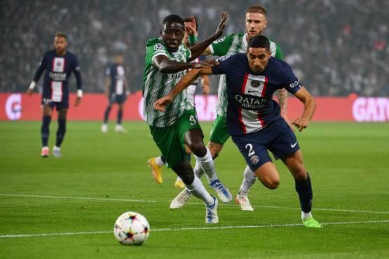 PSG endosa paliza al Maccabi, Juventus cayó contra Benfica y el City de Haaland no pudo con el Dortmund