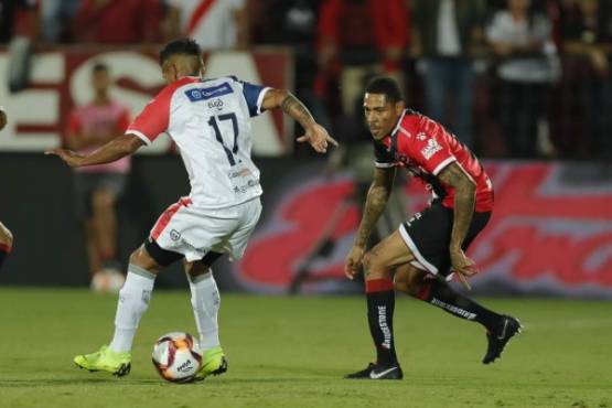 19/01/2019, Alajuela, Estadio Alejandro Morera Soto, partido de la jornada 3 del torneo de clausura 2019 entre Liga Deportiva Alajuelense y la Asociación Deportiva San Carlos. En la fotografía Henry Figueroa LDA. Fotografía José Cordero