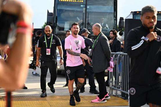 Messi es el referente y figura del Inter Miami, equipo que jugará ante Olimpia en febrero.