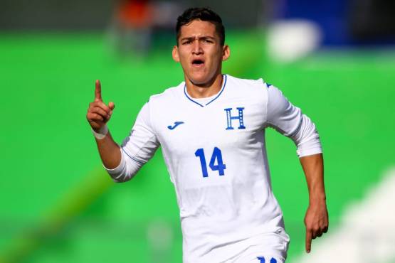 Edwin Munguía anotó 4 goles en 5 partidos con la Sub 17 en el pasado Premundial de Guatemala.