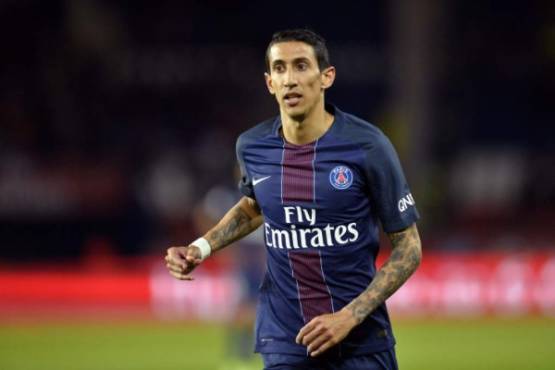 PARIS, FRANCE - MAY 20: Angel Di Maria of Paris Saint-Germain reacts during the Ligue 1 match between Paris Saint-Germain and SM Caen at Parc des Princes on May 20, 2017 in Paris, France. (Photo by Aurelien Meunier/Getty Images )