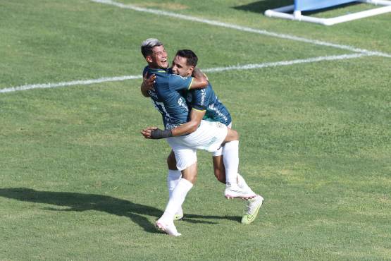 Nicolás Royón marcó su primer doblete con la camiseta del Marathón.