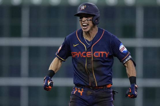 Mauricio Dubón, pilar fundamental en el ascenso de nivel de los Astros de Houston, que apuntan a la postemporada