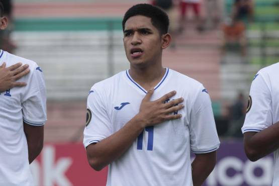 Marco Aceituno es un jugador que milita en el Real España desde los 10 años.