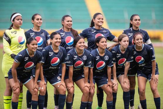 Motagua femenino es una de las favoritas a levantar el primer título organizado del fútbol de mujeres en Honduras.