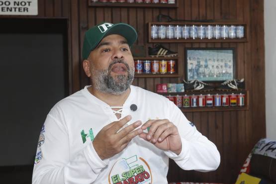 Christian Andrés, presidente del Platense, apuesta a que su equipo vuelva a ser el semillero del fútbol hondureño.