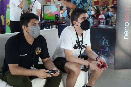 La concentración en la mirada de estos jugadores era digna de admirar. Querían obtener la victoria a toda costa.