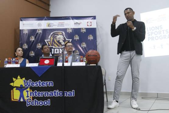 Costly se mostró agradecido por la confianza que la Western International School le brindó.