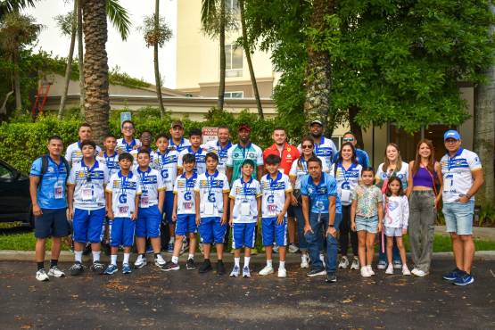 La Academia Chamaco Guifarro ya está en competencia en la Miami Cup.