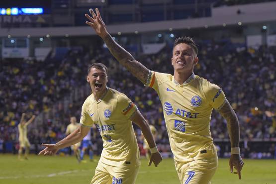 ¡Paliza de locos! América destroza al Puebla y pone un pie en semifinales del fútbol mexicano