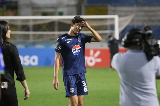 Matías Vázquez, la gran sorpresa de la lista de Reinaldo Rueda para el nuevo morfociclo de Honduras. Foto: Marvin Salgado.