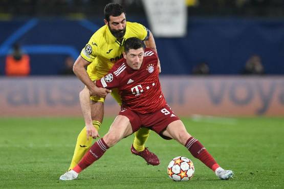 Bayern Munich está sufriendo ante el Villarreal en España.