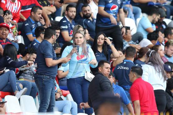 El estadio Nacional de Tegucigalpa está listo para la final de vuelta. Estará a reventar el jueves.