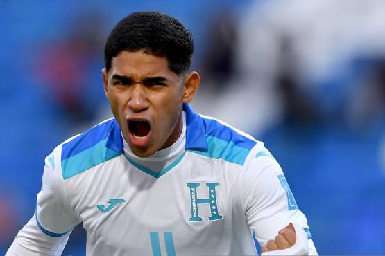 Tal como en el Premundial, Marco Aceituno es el hombre gol de la Sub 20 de Honduras.