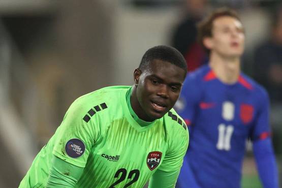 El portero Denzil Smith es uno de los pocos jugadores trinitenses en Europa.