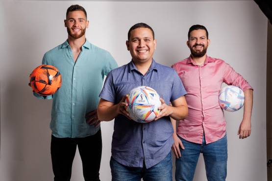 Enrique Facussé, Óscar Castro y Roberto Molina se declaran listos para entregarnos un mes de acción en el Mundial, todo por GO TV.