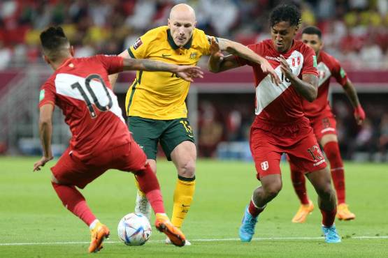 Partido de infarto entre Perú y Australia que se pelean el boleto al Mundial.