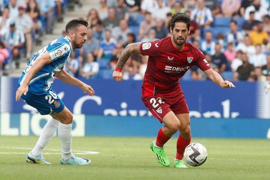 Isco disputó 19 partidos y anotó un gol con el Sevilla de la Liga Española.
