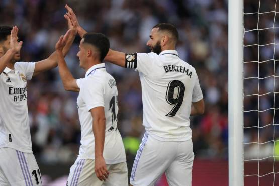 Benzema fue la gran figura del Real Madrid ante el Valladolid.