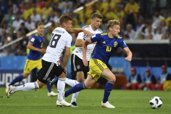 Alemania empató pero le ha costado muchos sobreponerse. Foto: AFP.