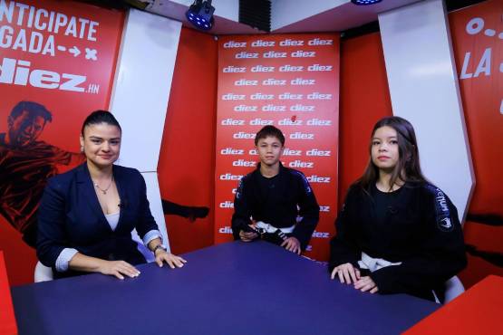 Diego y Esmeralda, los catrachos que buscan poner en alto a Honduras en el torneo de jiu-jitsu en Guatemala