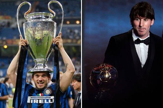 Sneijder piensa que tuvo que ganar el Balón de Oro en 2010 y no Lionel Messi.