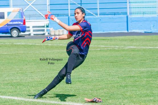 Madelinne Nieto fue campeón de todo con Olimpia a nivel nacional.