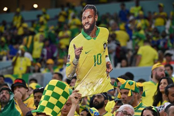 Neymar es la principal figura de Brasil en este Mundial de Qatar 2022.