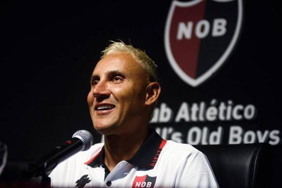 Keylor Navas fue el gran fichaje invernal en el fútbol argentino.