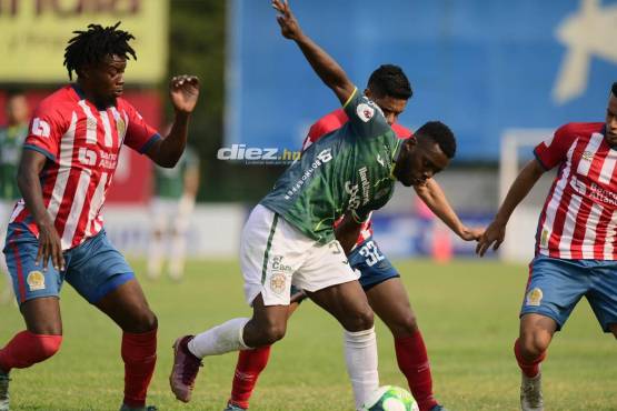 ¡Marathón cede un empate contra Olimpia en la ida de las semifinales del Clausura 2023; todo se define en Comayagua!