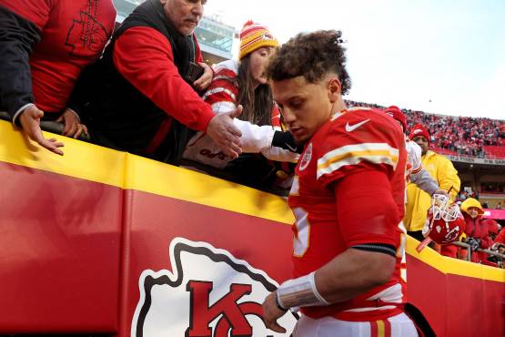 Patrick Mahomes tuvo una mala segunda parte y condenó en algunas jugadas a su equipo que pierde su segunda final de conferencia consecutiva.