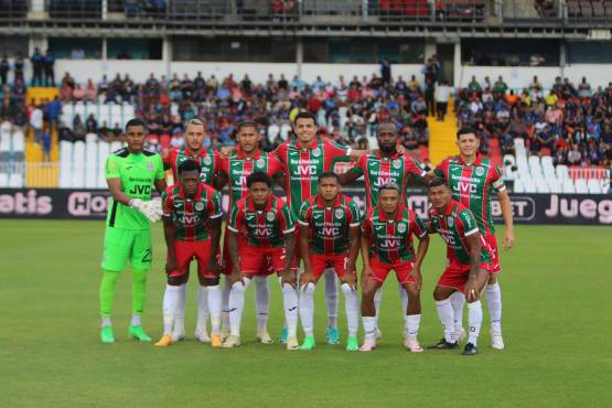 Marathón en su duelo contra Motagua.