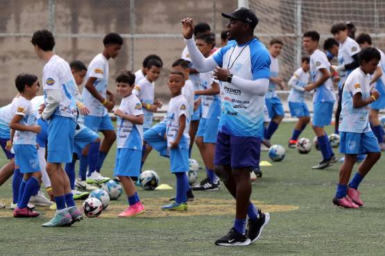 David Suazo, entre las leyendas de Honduras que están en el proyecto de “Hermanos Catrachos”. Foto: David Romero.