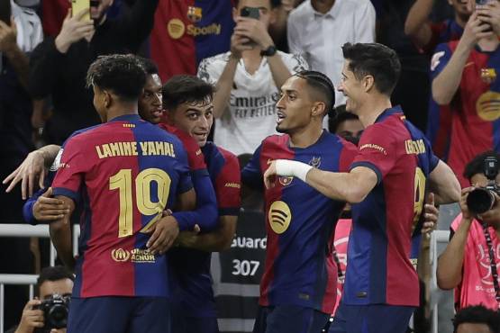 Resumen + goles: así se vivió la paliza del Barcelona ante el Real Madrid en la final de la Supercopa de España